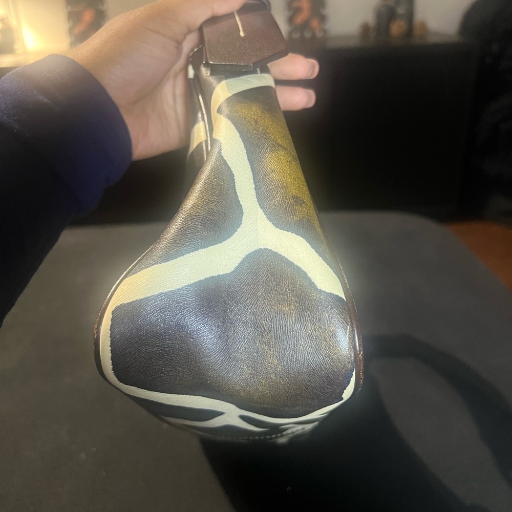 Dooney & Bourke Giraffe Print Shoulder Bag - Picture 5 of 8